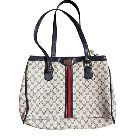 VR Classic Vintage Classic Monogram Tote Bag - Picture 1 of 9